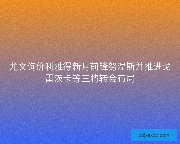 尤文询价利雅得新月前锋努涅斯并推进戈雷茨卡等三将转会布局